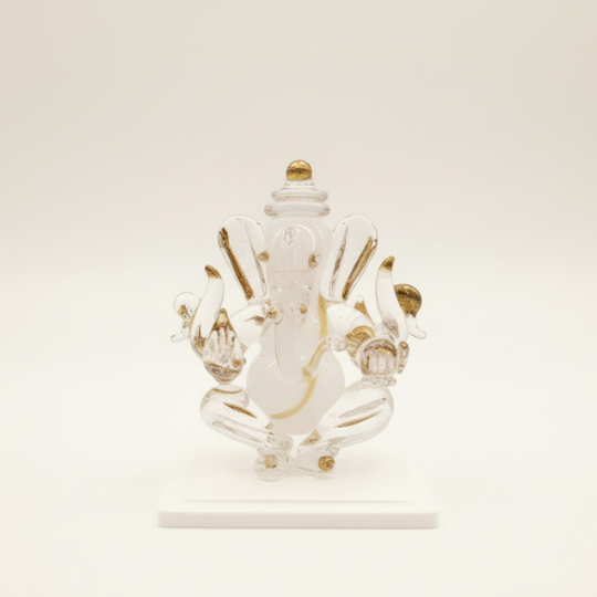 Mangalmurti Aura — Borosil Ganeshji Idol