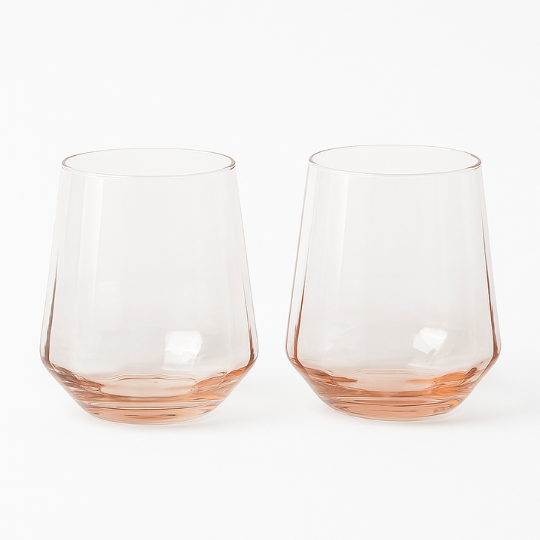 Borosil Aura — Minimal Glasses (Set of 6)