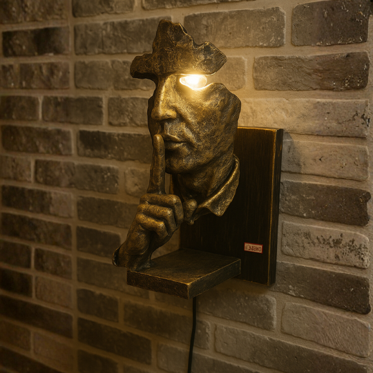 TheSilentFace Wall Light