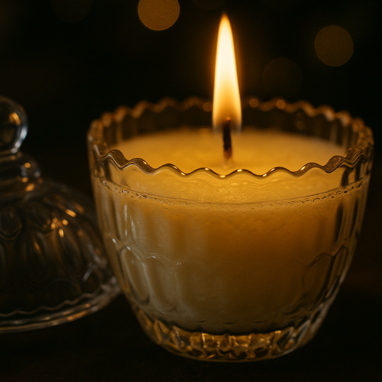 Ivory Glow Candle