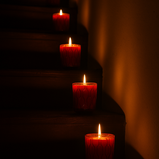 Rose Whisper Scented Wax Candle