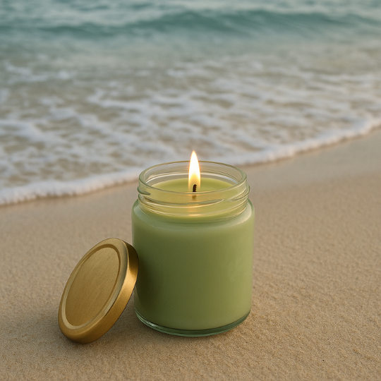 Olive Whisper Scented Wax Candle