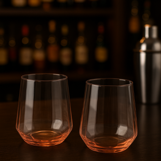 Borosil Aura — Minimal Glasses (Set of 6)