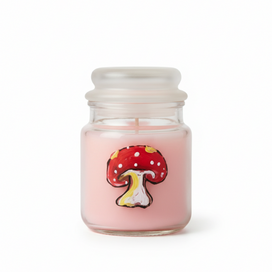 HandPainted Trinity Glow — Scented Candle Set (Set of 3)