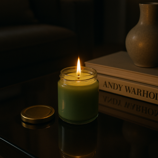 Olive Whisper Scented Wax Candle