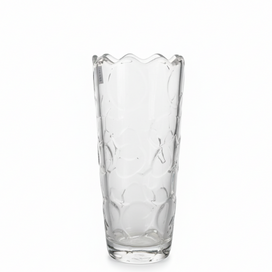 Urban Elegance Glass Flower Vase