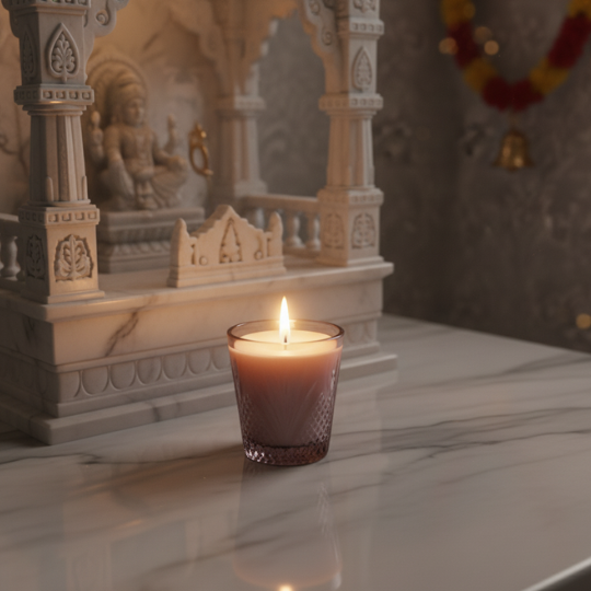 Petal Aura Scented Wax Candle