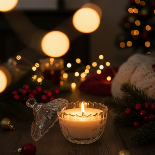 Ivory Glow Candle