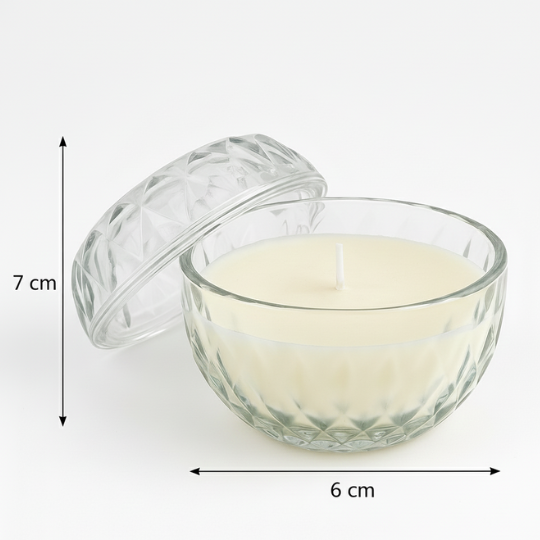 crystal Dew Scented Wax Candle