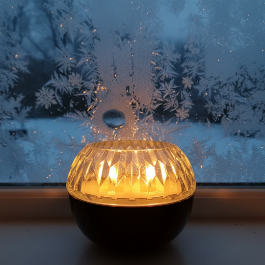Moss-Base Scented Wax Candle (dual wick)