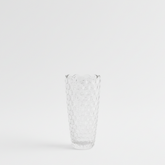 FishScale Glass Flower Vase