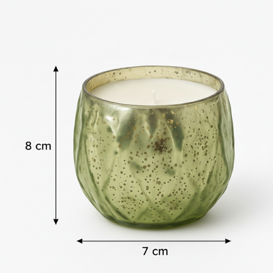 Olive Petal Scented Wax Candle