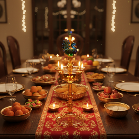 Aarambh Jyot — Borosil Devotional Diya Stand
