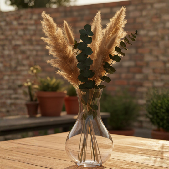 Aeris — Borosil Sculpted Glass Vase