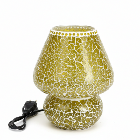 Handcrafted Luminous Aura Glass Table Lamp