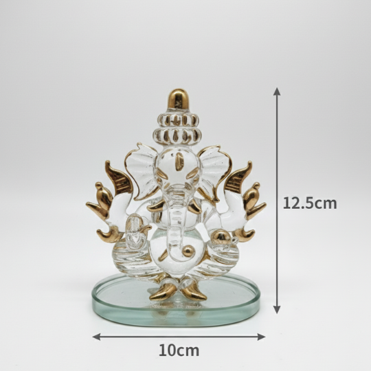Vighnaharta — Borosil Ganesh Ji Sacred Idol