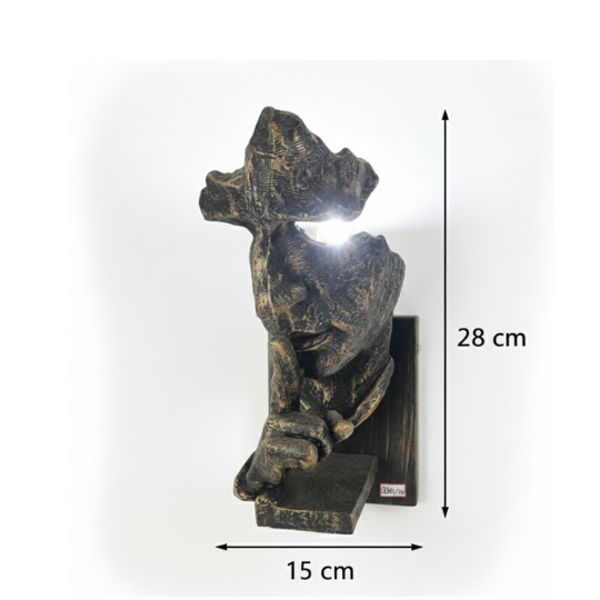 TheSilentFace Wall Light