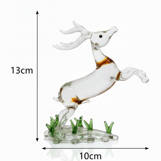Silva Poise — Borosil Glass Deer